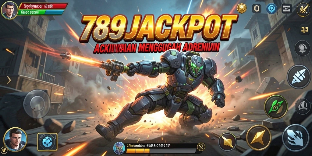 Tampilan gameplay aksi mendebarkan dari 789JACKPOT.