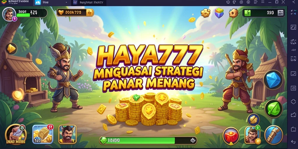 Tampilan gameplay seru HAYA777 yang penuh strategi.