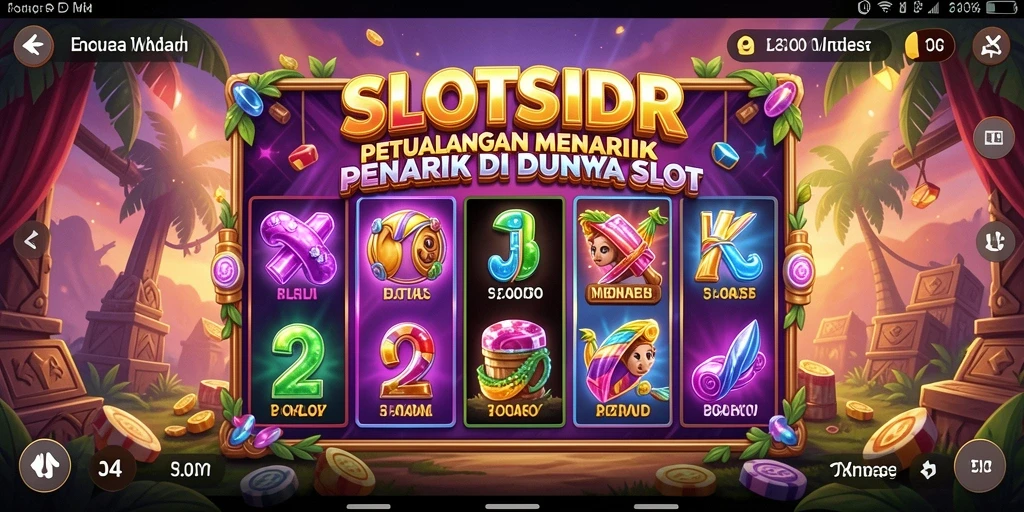 Screenshot SLOTSIDR menunjukkan gameplay yang seru dan interaktif.